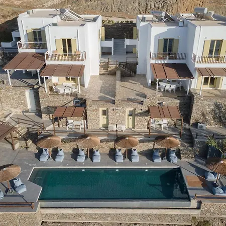Dazzling Kythnos | Elixir | 3 Bedrooms | Located On Top Of Kastella Beach | Shared Infinity Pool | Panoramic Vistas Of Aegan Sea | Stimata
