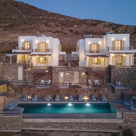 Villa Dazzling Kythnos | Elixir | 3 Bedrooms | Located On Top Of Kastella Beach | Shared Infinity Pool | Panoramic Vistas Of Aegan Sea | Stimata Mérichas