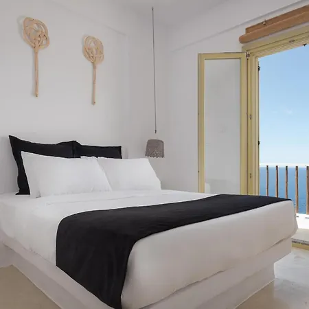 Dazzling Kythnos | Elixir | 3 Bedrooms | Located On Top Of Kastella Beach | Shared Infinity Pool | Panoramic Vistas Of Aegan Sea | Stimata