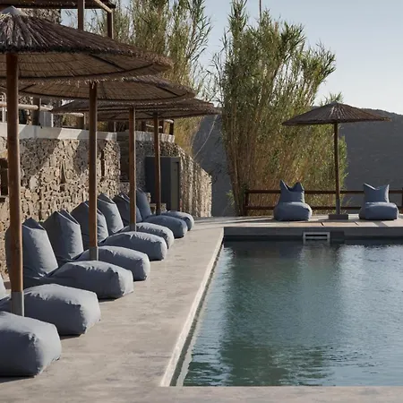 Dazzling Kythnos | Elixir | 3 Bedrooms | Located On Top Of Kastella Beach | Shared Infinity Pool | Panoramic Vistas Of Aegan Sea | Stimata *